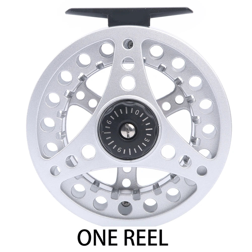 HookUpCo. Large Arbor Fly Fishing Reel, Durable Aluminum - HookUpCo.