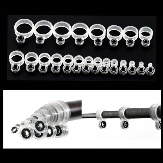 Silicone Fishing Rod Guide Tip Repair Kit 14/22Pcs - HookUpCo.