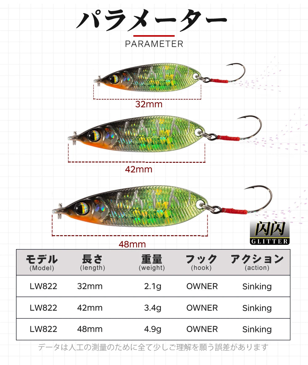 HookUpCo. Sinking Spoon Lure 4.9g - HookUpCo.