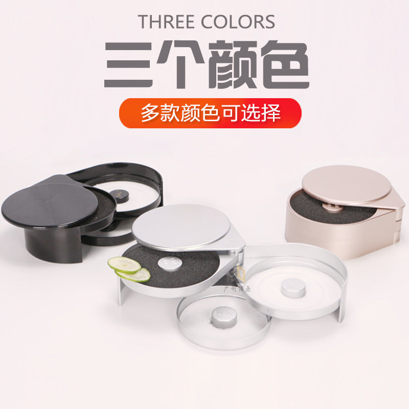 HookUpCo. Three-Layer Cocktail Seasoning Box