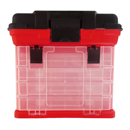 Portable Fishing Toolbox with Large Storage Capacity
