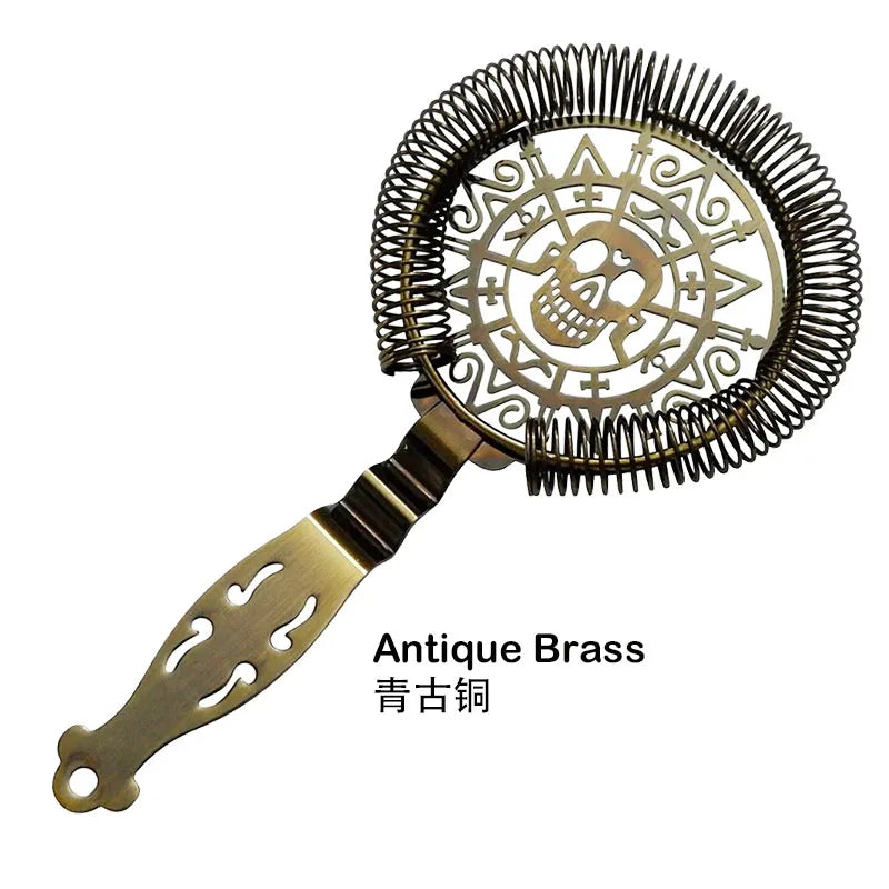HookUpCo. Skull and Scorpion Cocktail Strainer
