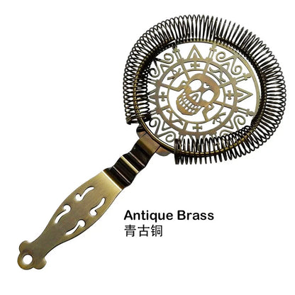 HookUpCo. Skull and Scorpion Cocktail Strainer