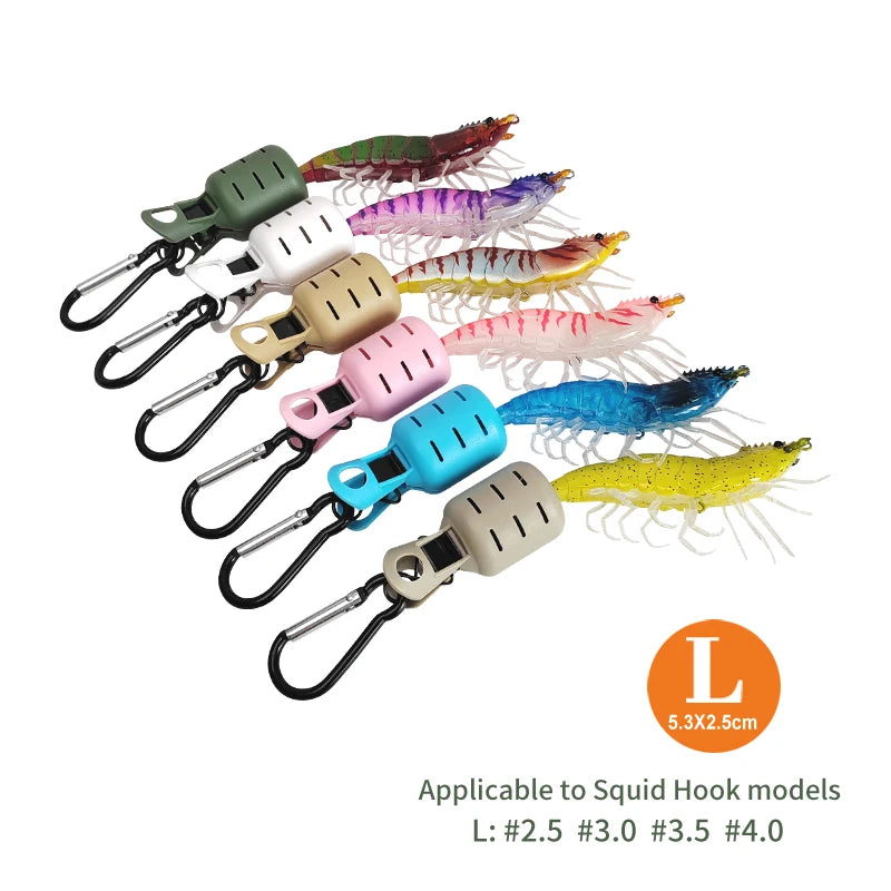 HookUpCo. Squid Jig Bait Protector Kit 6pcs - HookUpCo.