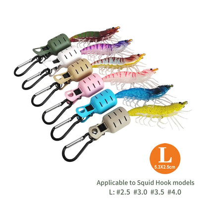 HookUpCo. Squid Jig Bait Protector Kit 6pcs - HookUpCo.