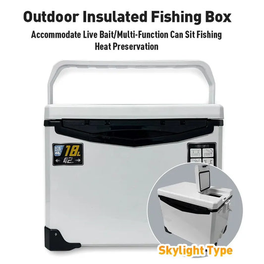 HookUpCo. Fishing Cooler Box with Air Holes - HookUpCo.