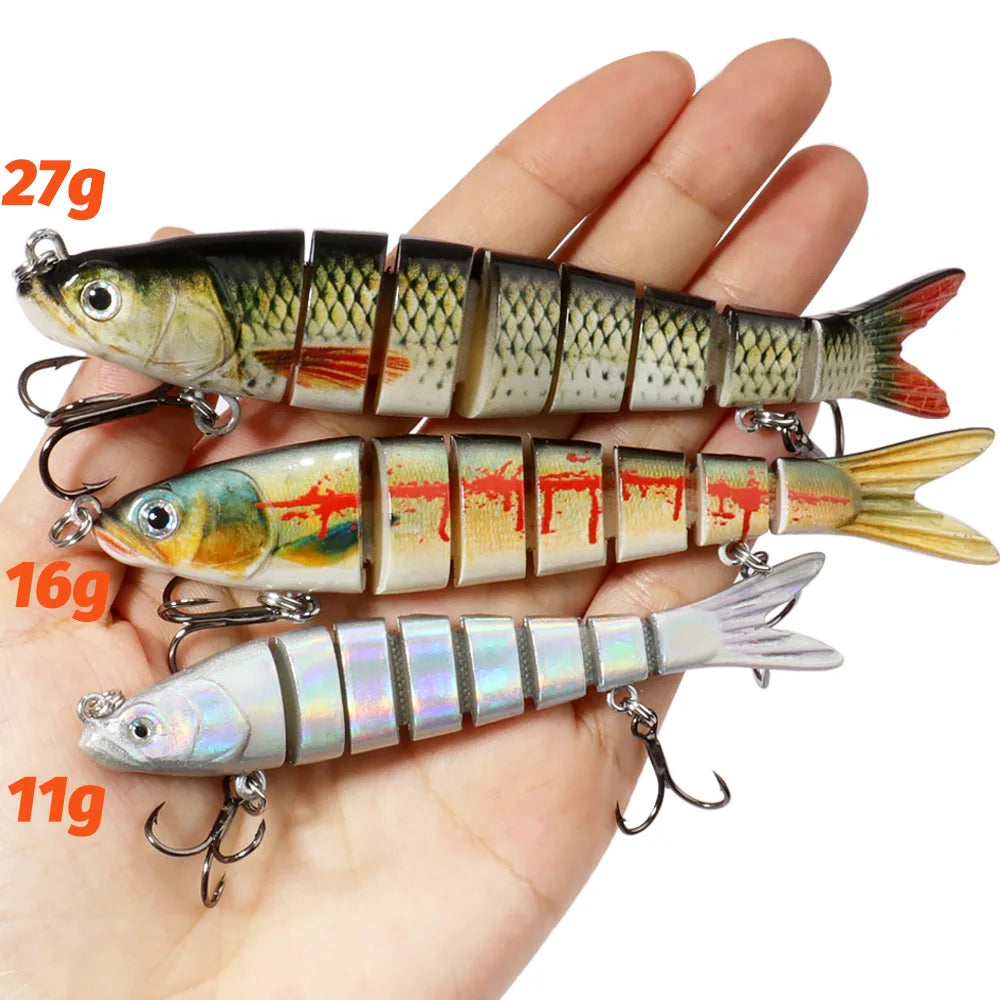 HookUpCo. Multi Joint Slow Sinking Swimbait