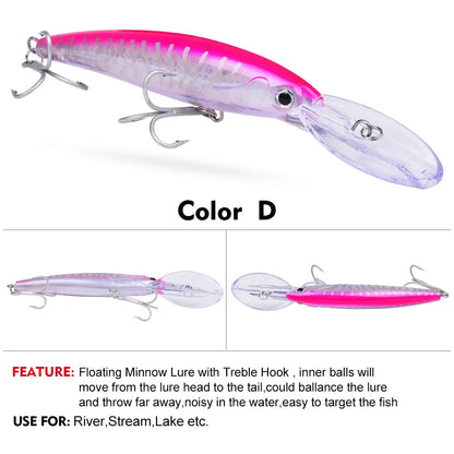 HookUpCo. Floating Fishing Lure for Bass Tackle - HookUpCo.