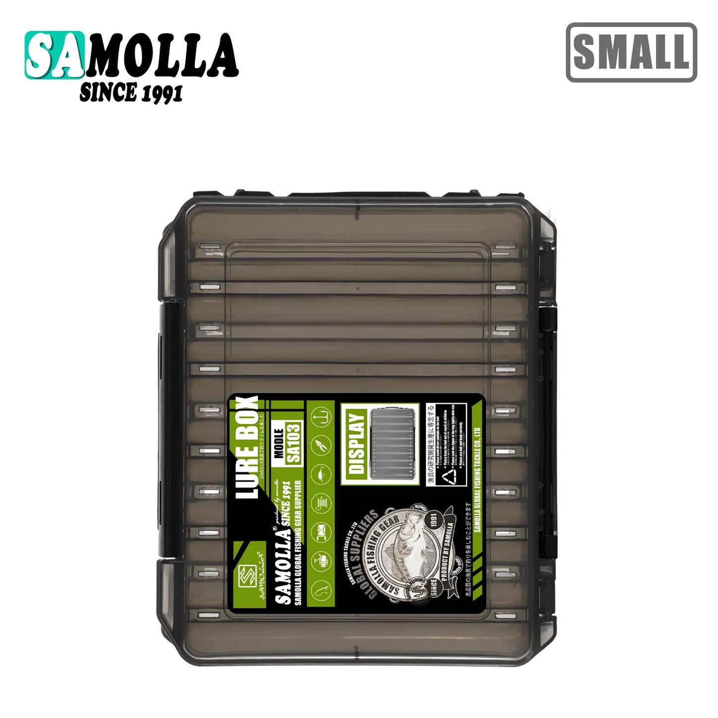 HookUpCo. Double-Sided Fishing Tackle Box - HookUpCo.
