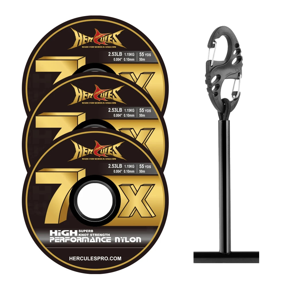 HookUpCo. Clear Fly Fishing Tippet - HookUpCo.