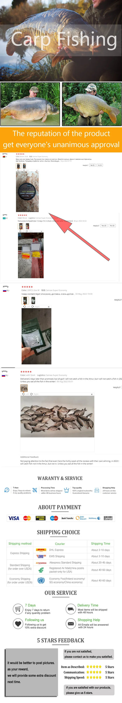 30-Pack Fishing Hook Kickers and Rigs - HookUpCo.