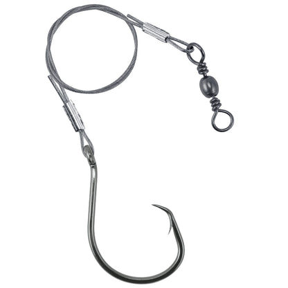 HookUpCo. Stainless Steel Circle Hooks Rig 5pcs - HookUpCo.