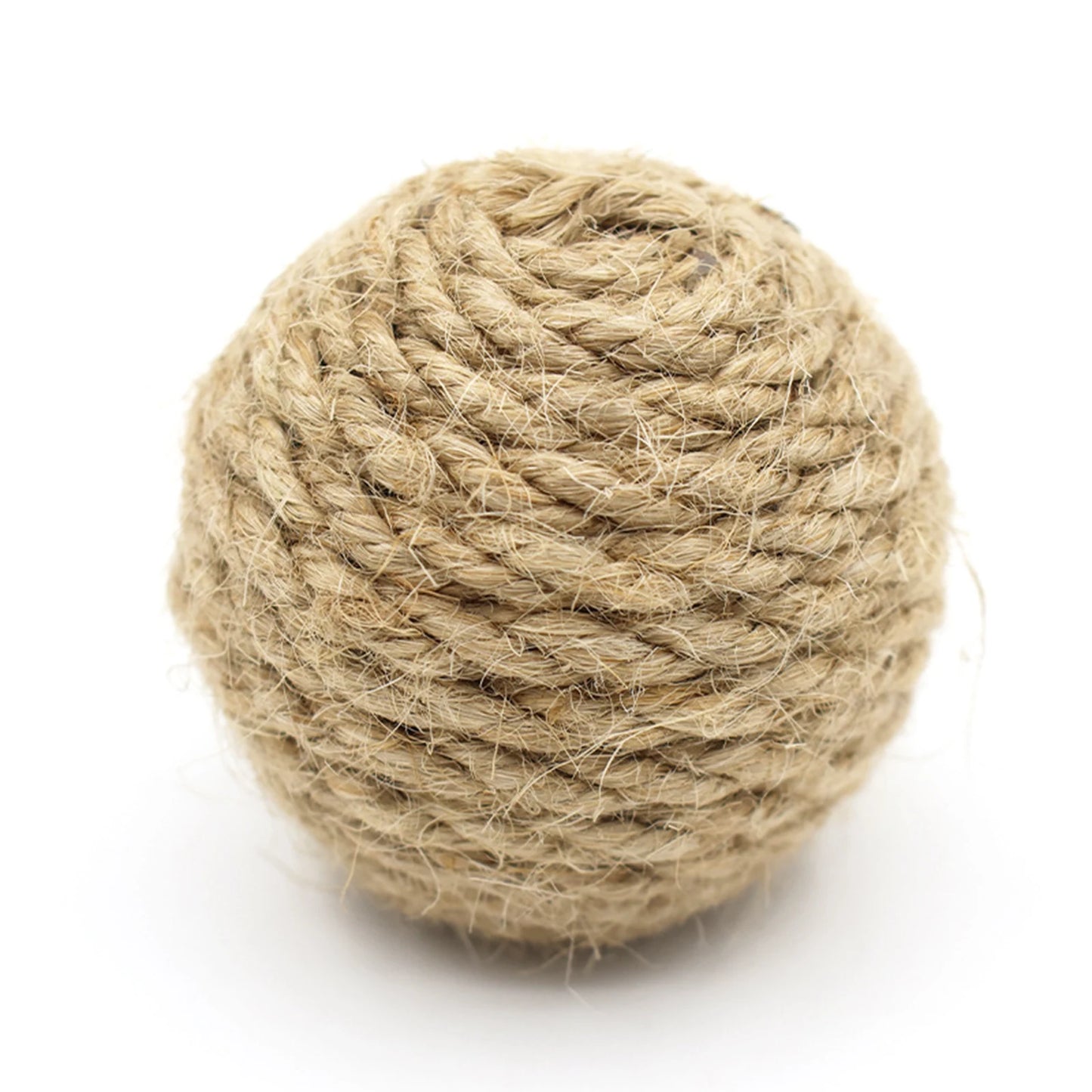 HookUpCo. Interactive Hemp Rope Cat Toy Ball