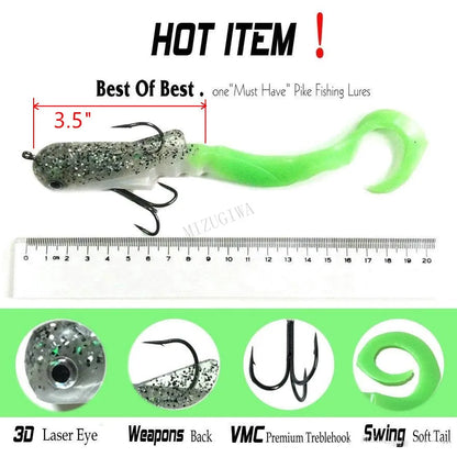 HookUpCo. Soft Lure Shad Tackle