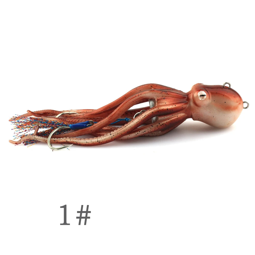 HookUpCo. Luminous Octopus Fishing Lure 180G-300G - HookUpCo.