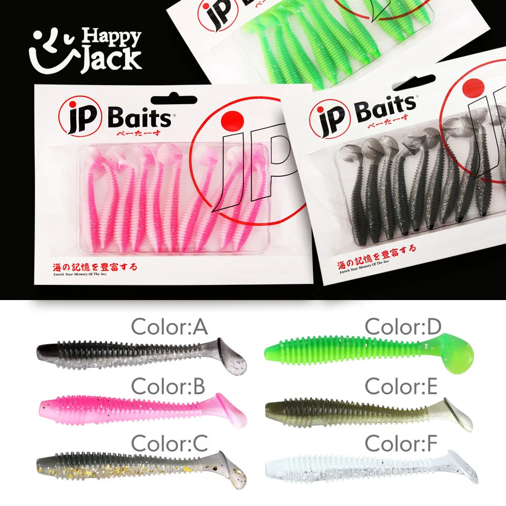 HookUpCo. Soft Fishing Lures 15pcs Set - HookUpCo.