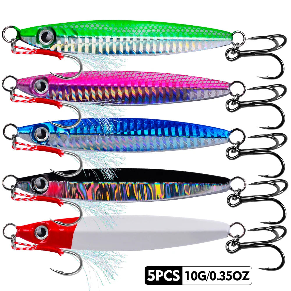 HookUpCo. 3D Eyes Saltwater Fishing Lure Set - HookUpCo.
