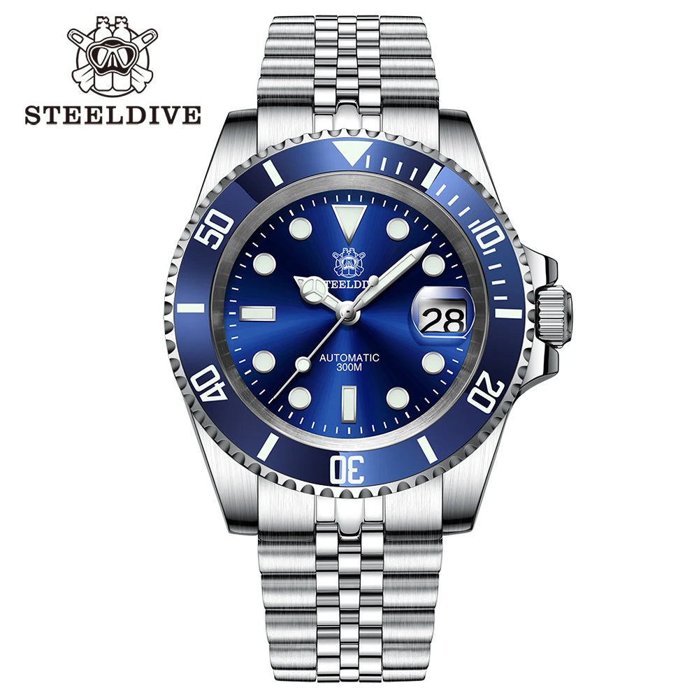 HookUpCo. 30ATM Men's Dive Watch