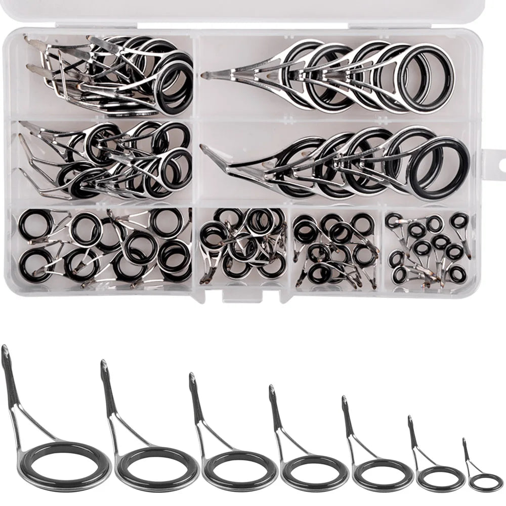 HookUpCo. Fishing Rod Eyelet Repair Kit for Quick Fixes