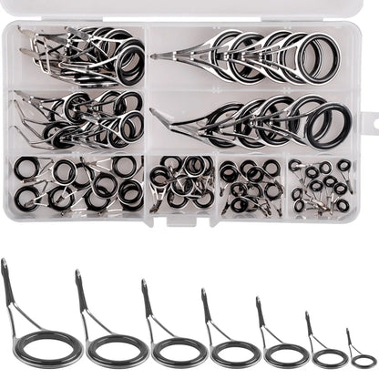 HookUpCo. Fishing Rod Eyelet Repair Kit for Quick Fixes