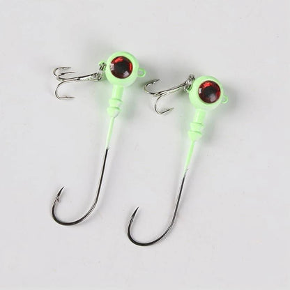 HookUpCo. Glow Fishing Jig Heads for Saltwater - HookUpCo.