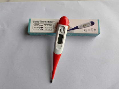 HookUpCo. LED Pet Thermometer for Safe Readings