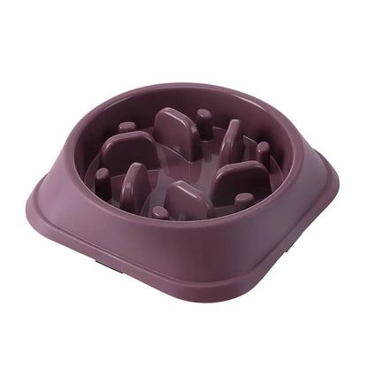 HookUpCo. Non-Slip Slow Feed Bowl for Healthy Pets