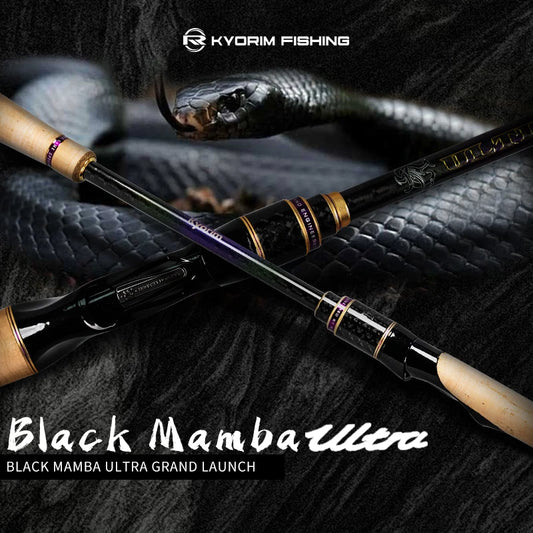 HookUpCo. Ultina8 Zander Fishing Rod, Carbon Design - HookUpCo.