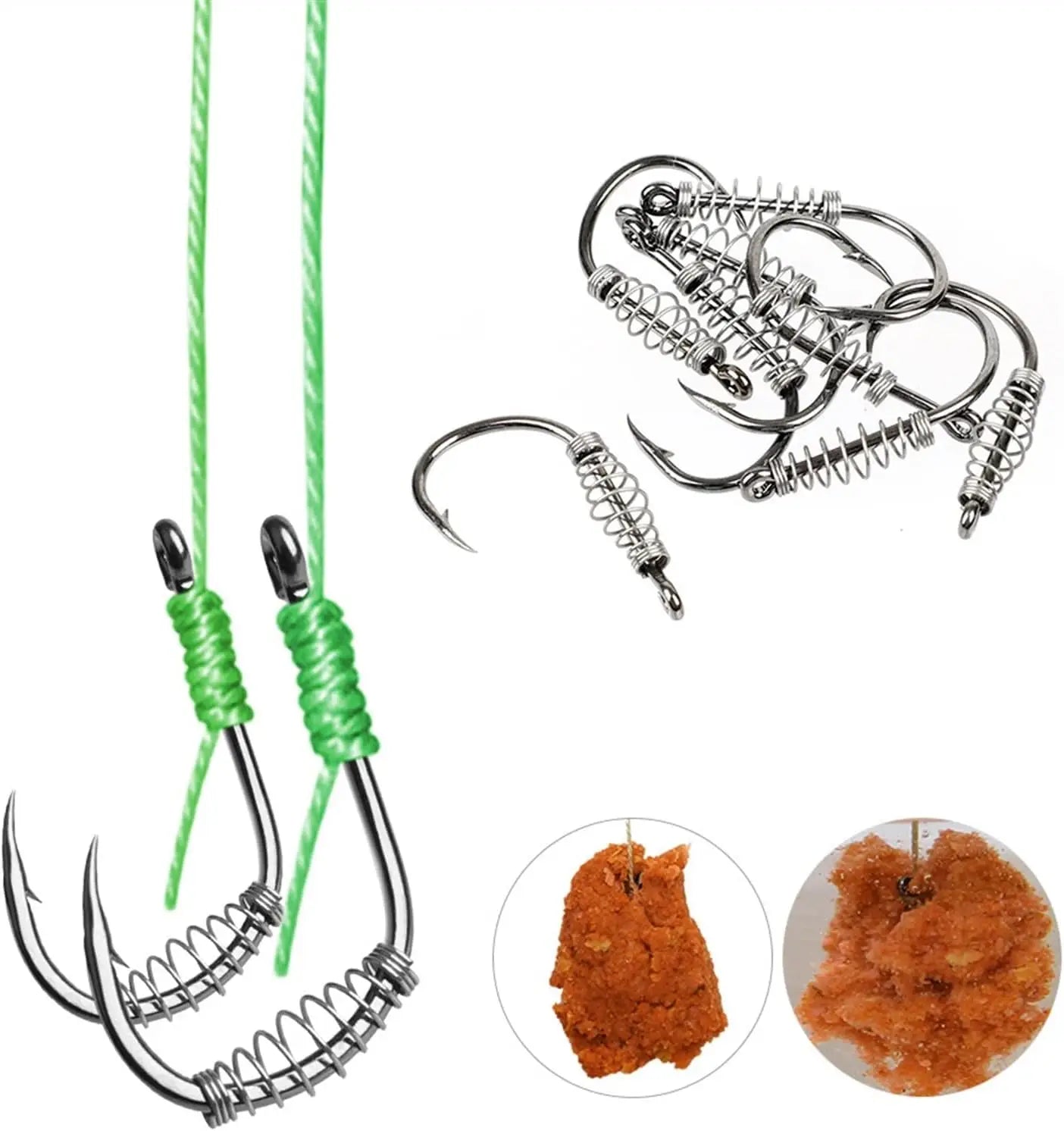 HookUpCo. High Carbon Steel Fishing Hooks Set - HookUpCo.