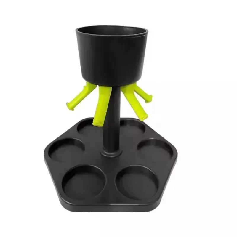 HookUpCo. 6 Shot Glass Games Dispenser Set