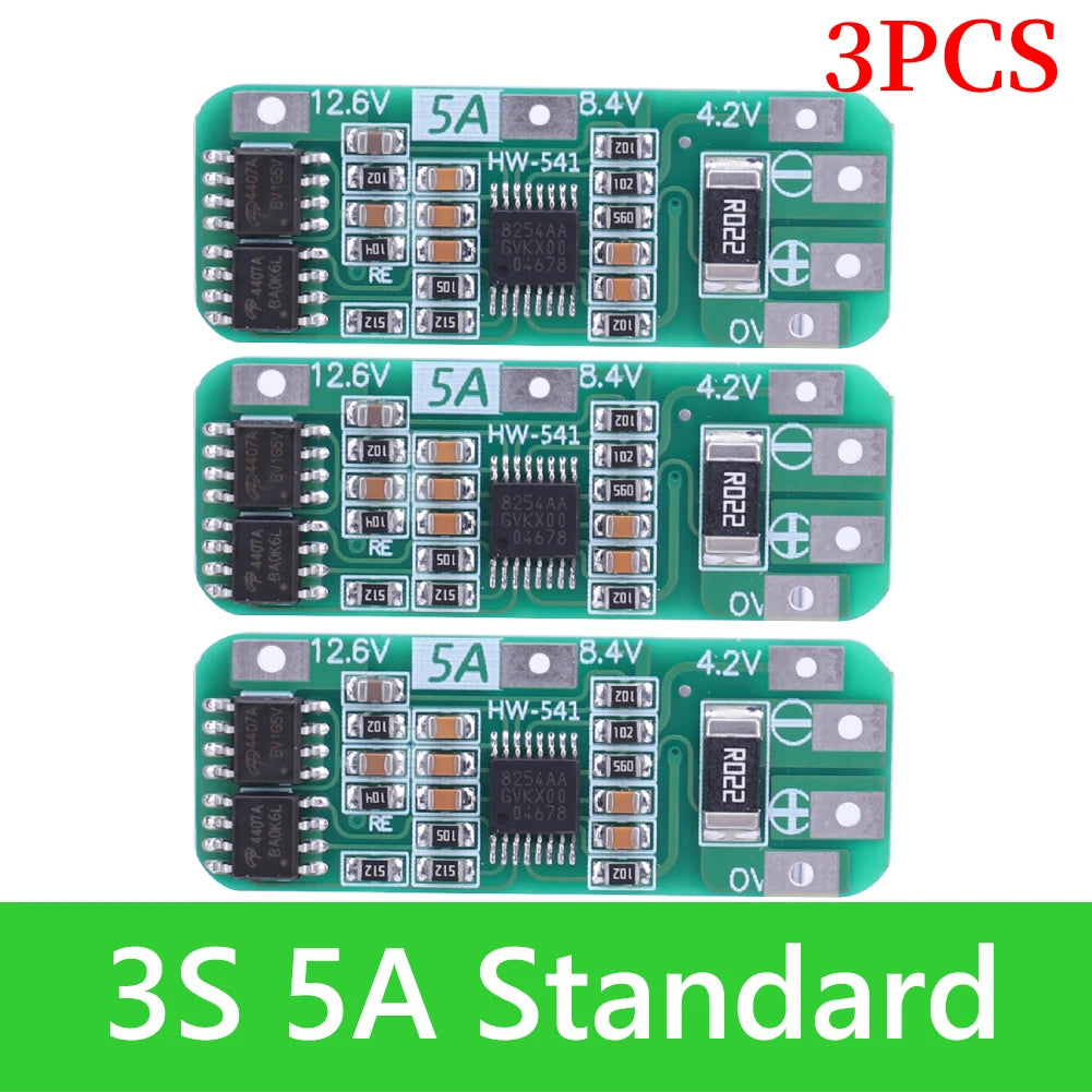 BMS 3S/4S 5A 10A 20A 25A 40A 60A Li-ion Lithium Battery Charger Protection Board 18650 For Drill Motor 12V with Enhance/Balance