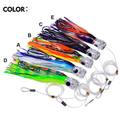HookUpCo. Professional Squid Fishing Lures Set