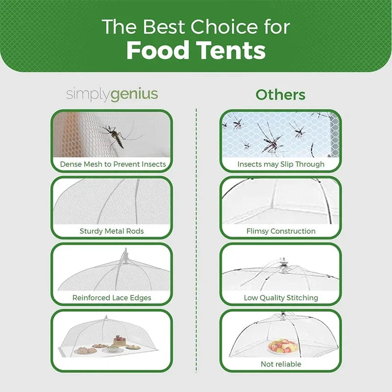 Collapsible Mesh Food Cover Tent