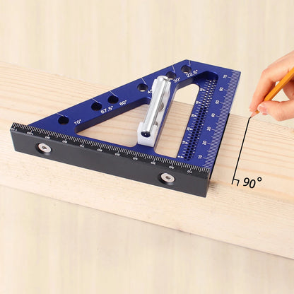Factory Direct 3D Multi-Angle Measuring Ruler for Precision Carpentry