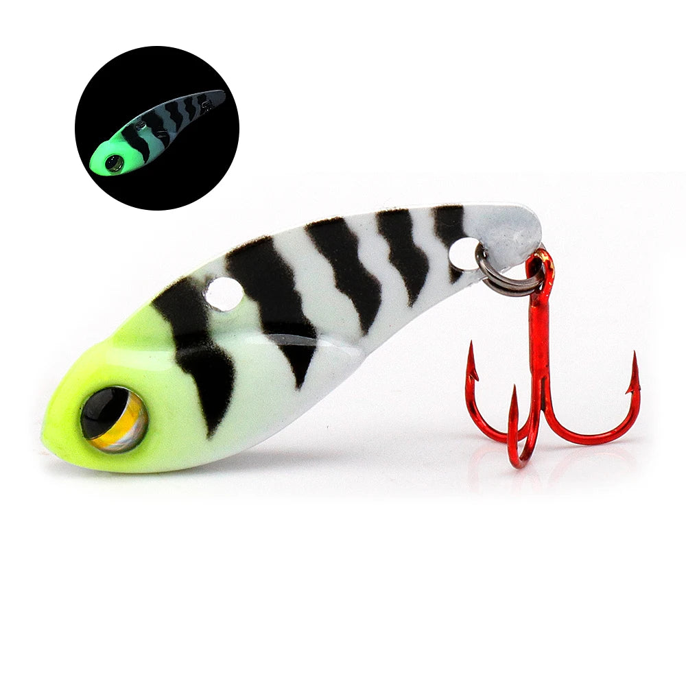 HookUpCo. Mini Metal VIB Fishing Lure Spoon - HookUpCo.