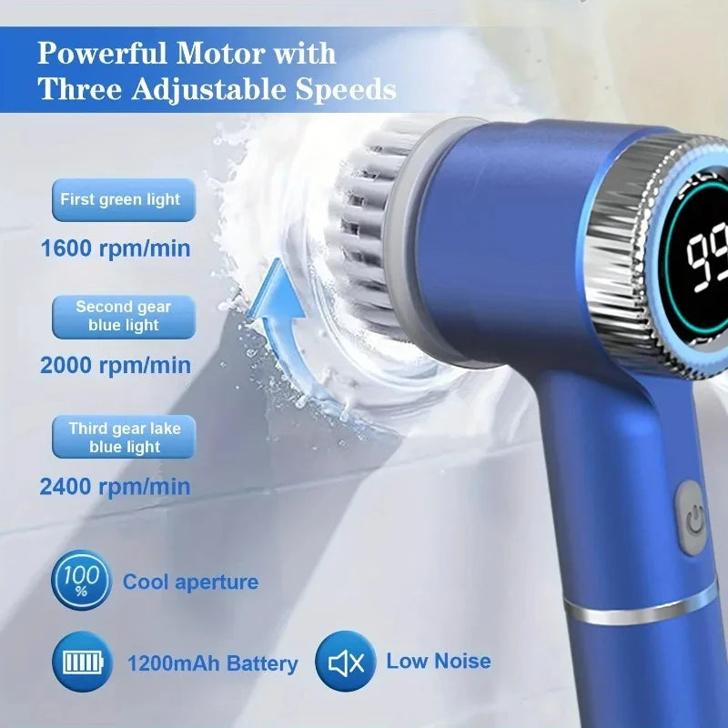Adjustable Electric Shower Scrubber