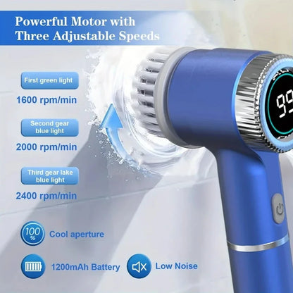 Adjustable Electric Shower Scrubber