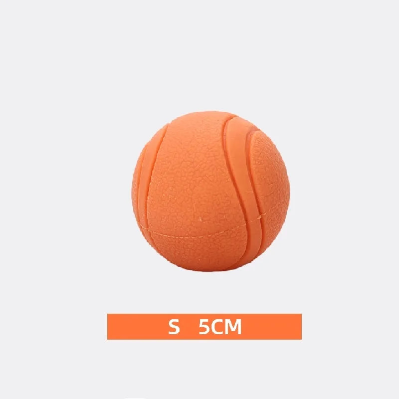 HookUpCo. Durable Rubber Dog Ball for Play