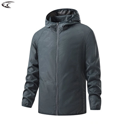 Waterproof Hiking Jacket - Unisex Windbreaker Coat