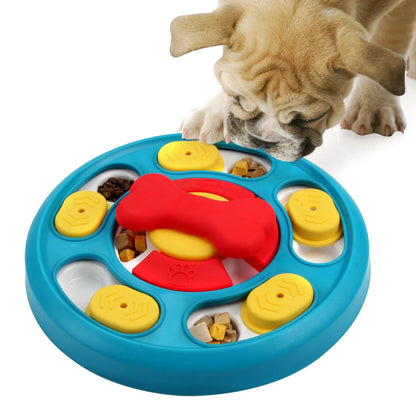 HookUpCo. Interactive Dog Puzzle Feeder Toy