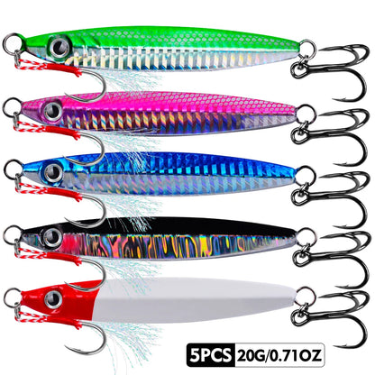HookUpCo. 3D Eyes Saltwater Fishing Lure Set - HookUpCo.