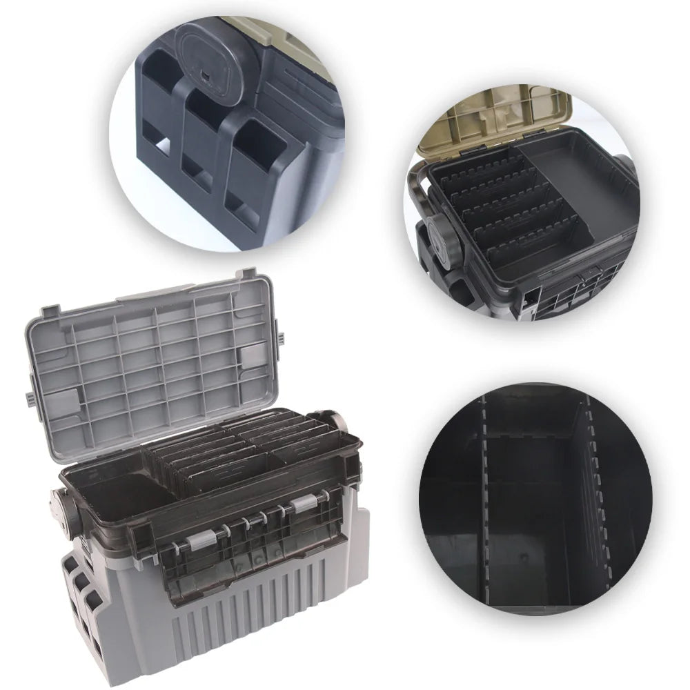 Multifunctional Fishing Storage Box - 4 Colors