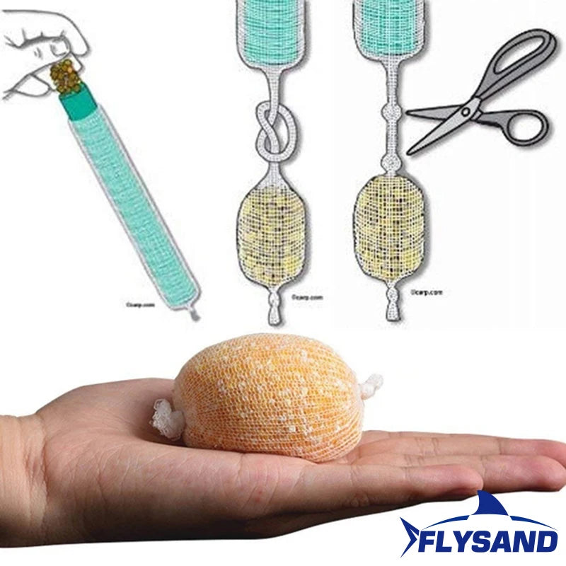 HookUpCo. Water Soluble PVA Fishing Mesh Bags - HookUpCo.