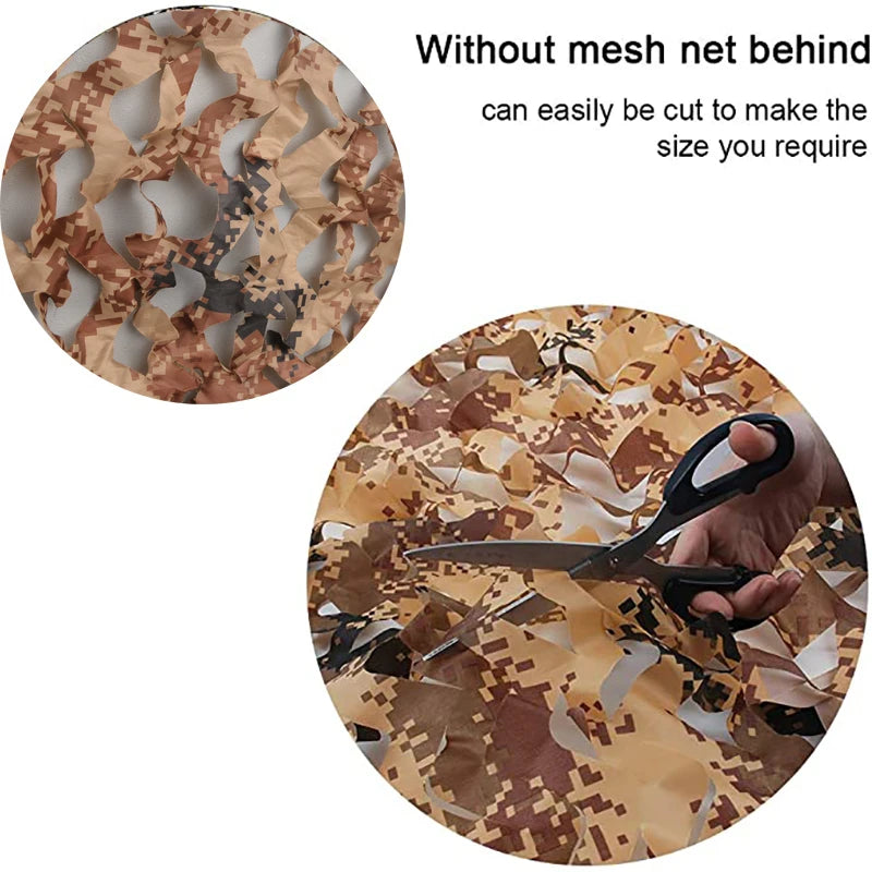 HookUpCo. Camo Netting for Outdoor Decor - HookUpCo.