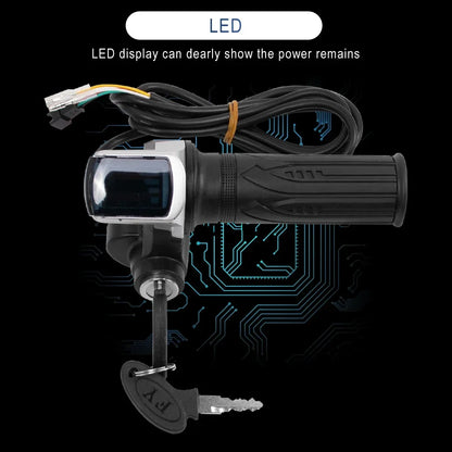 HookUpCo Throttle Grip Lock LED