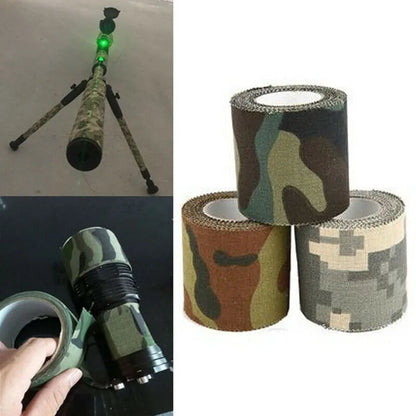 Reusable Camouflage Tape for Hunting and Outdoor Use