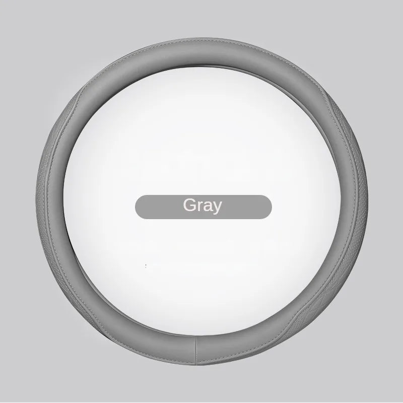 HookUpCo. Napa Leather Steering Wheel Cover - HookUpCo.