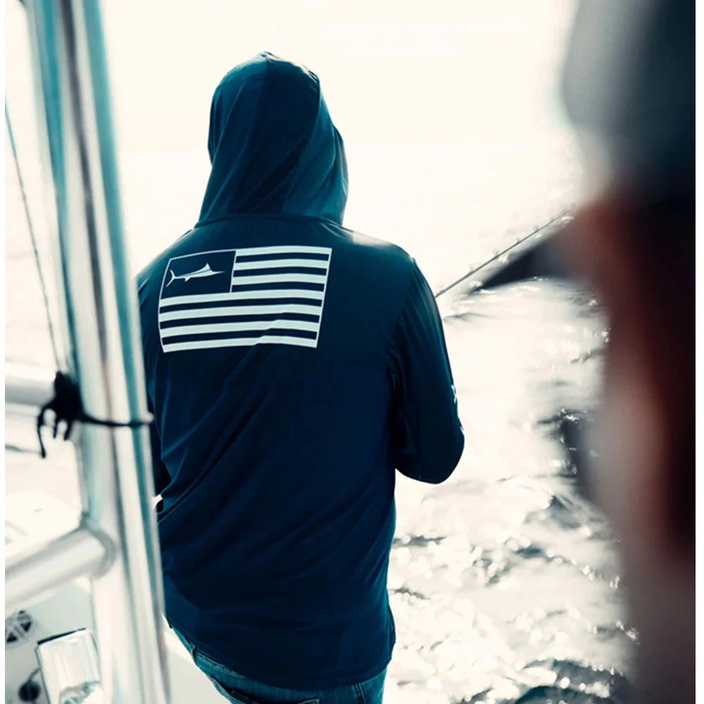Performance Fishing Hoodie with UV Protection - HookUpCo.