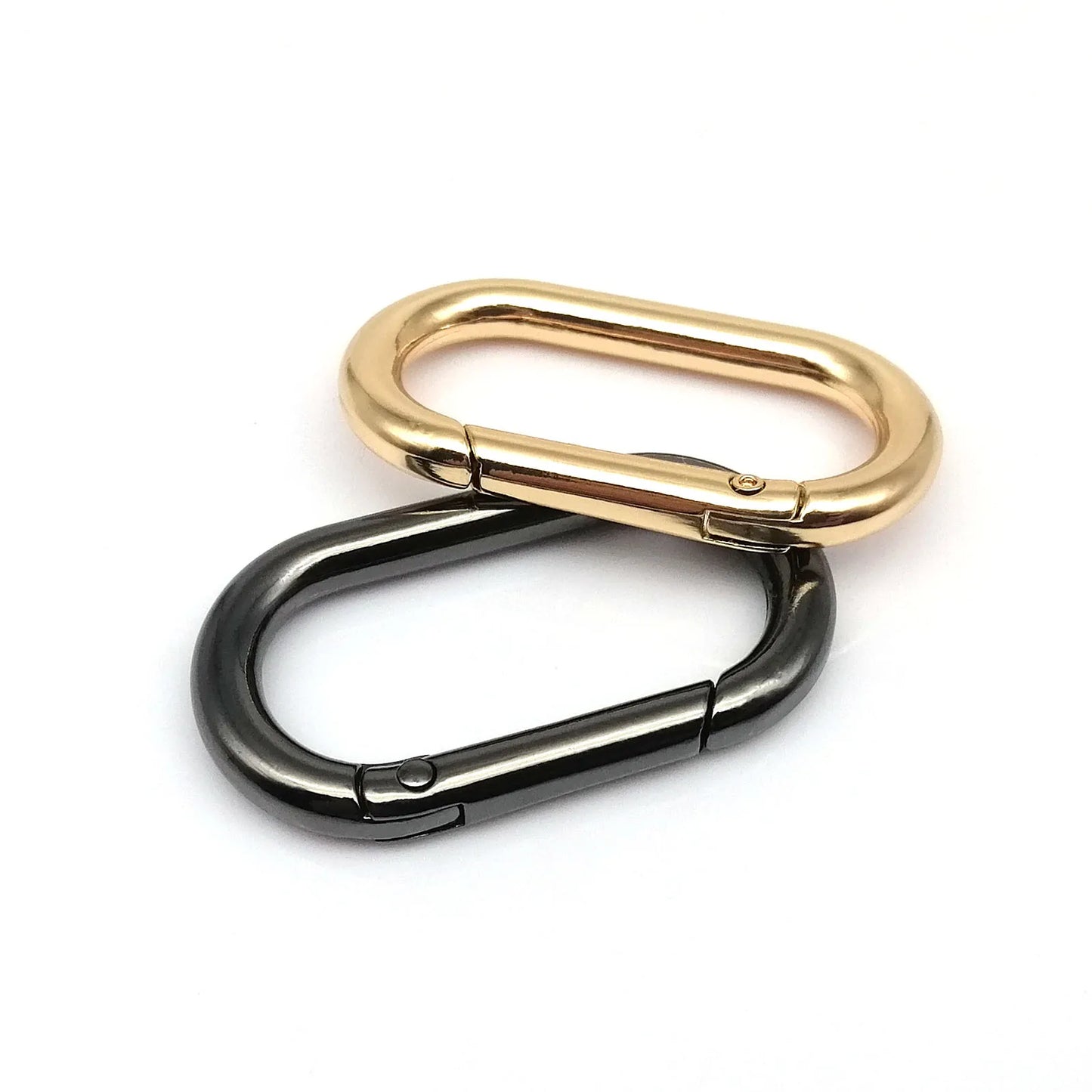 HookUpCo. Openable Leather Bag Clip Keyring - HookUpCo.