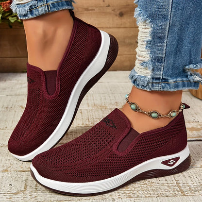 HookUpCo. Women's Soft Casual Sneakers for Effortless Style